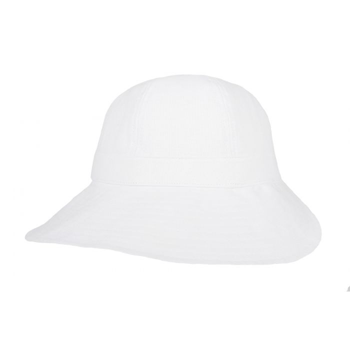 Hatland - UV Cloche sun hat for women - Verony - White